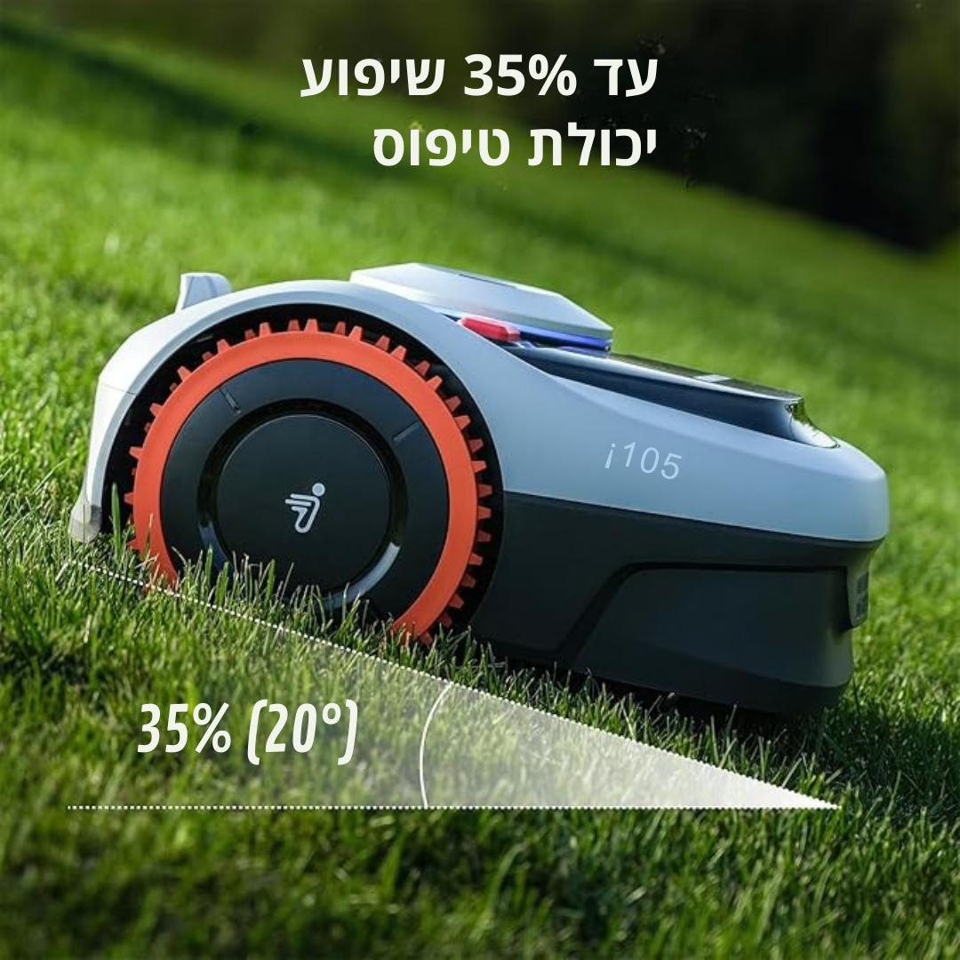 ™RoboTrim | מכסחת דשא רובוטית ללא גבול