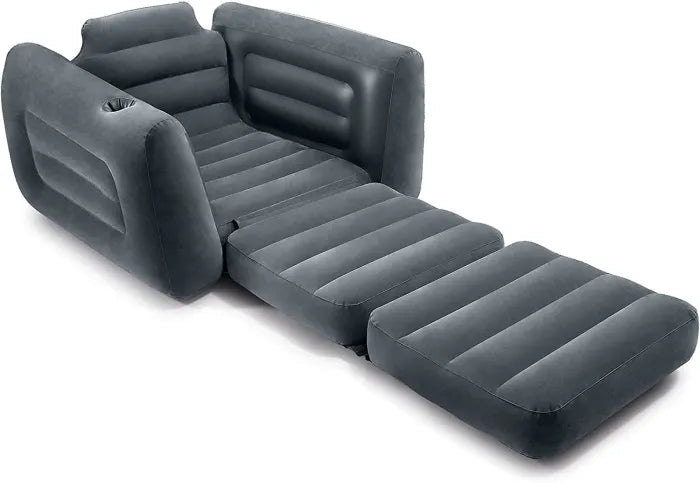 ™AirCouch | כיסא מיטה מתנפח קומפקטי – קל לאחסון